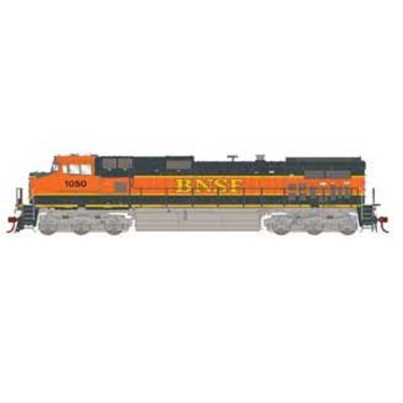 Athearn Genesis 2.0 G31512 HO Scale Dash 9-44CW "Primed for Grime" H1 BNSF 1050