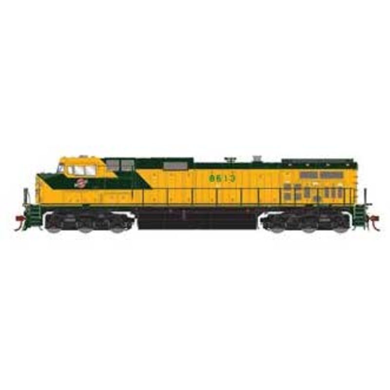 Athearn Genesis 2.0 G31518 HO Scale Dash 9-44CW Chicago NorthWestern CNW 8613