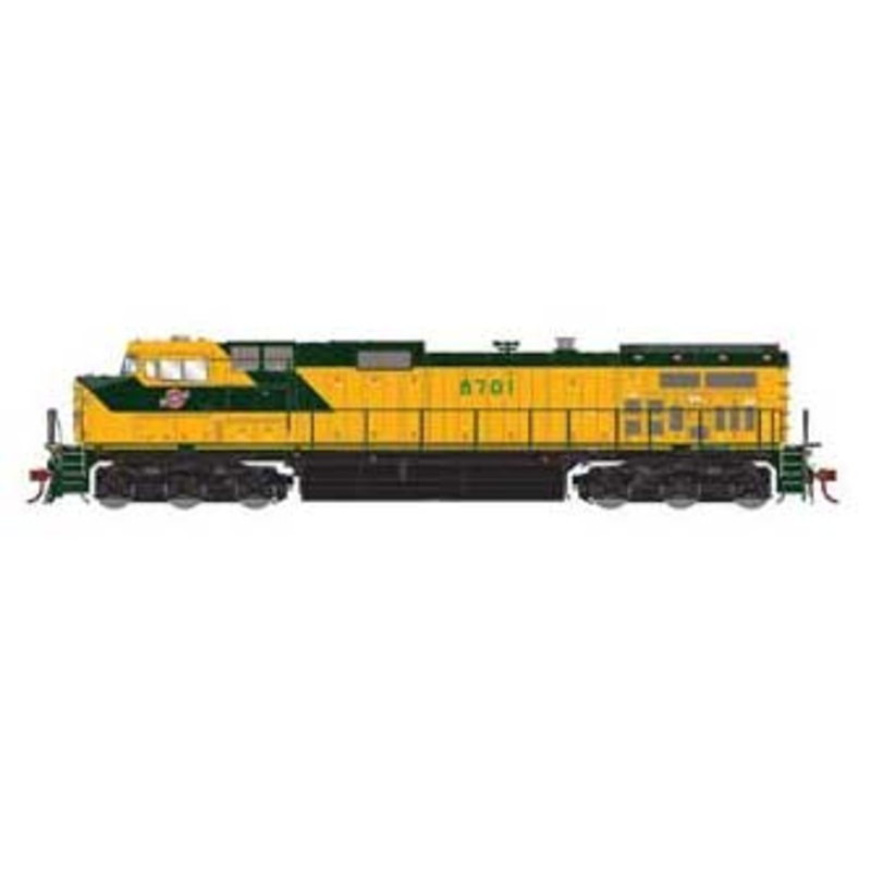 Athearn Genesis 2.0 G31520 HO Scale Dash 9-44CW Chicago NorthWestern CNW 8701