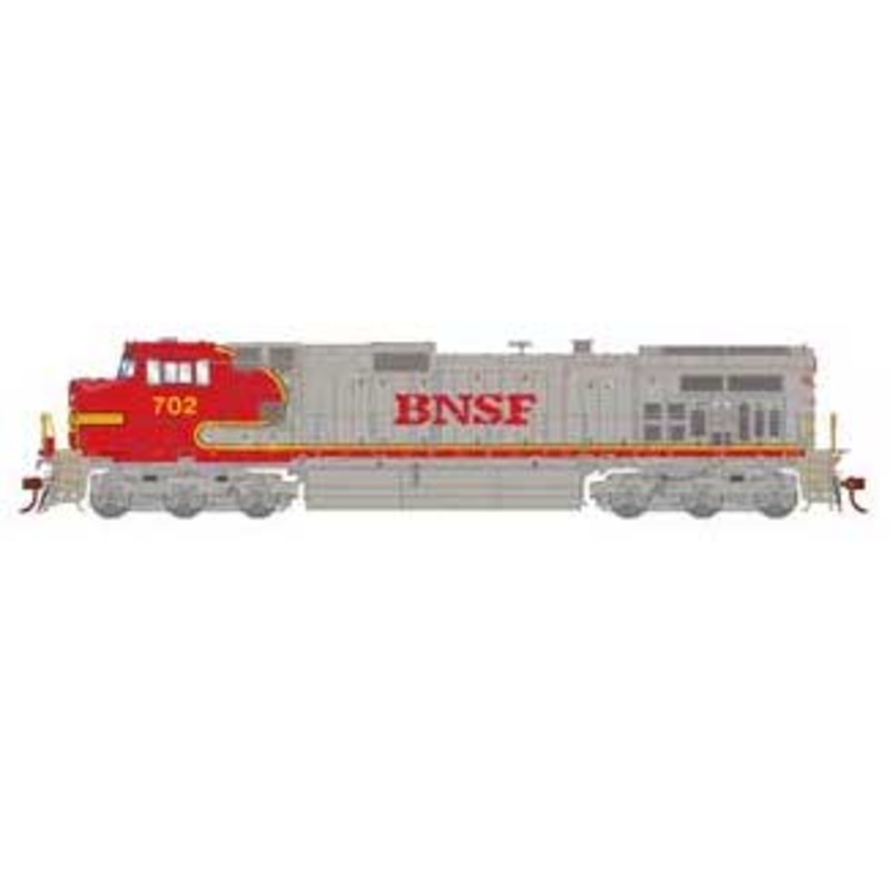 Athearn Genesis 2.0 G31528 HO Scale Dash 9-44CW BNSF 702