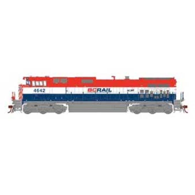 Athearn Genesis 2.0 G31604 HO Scale Dash 9-44CWL BC RAIL BCOL 4642 DCC Sound
