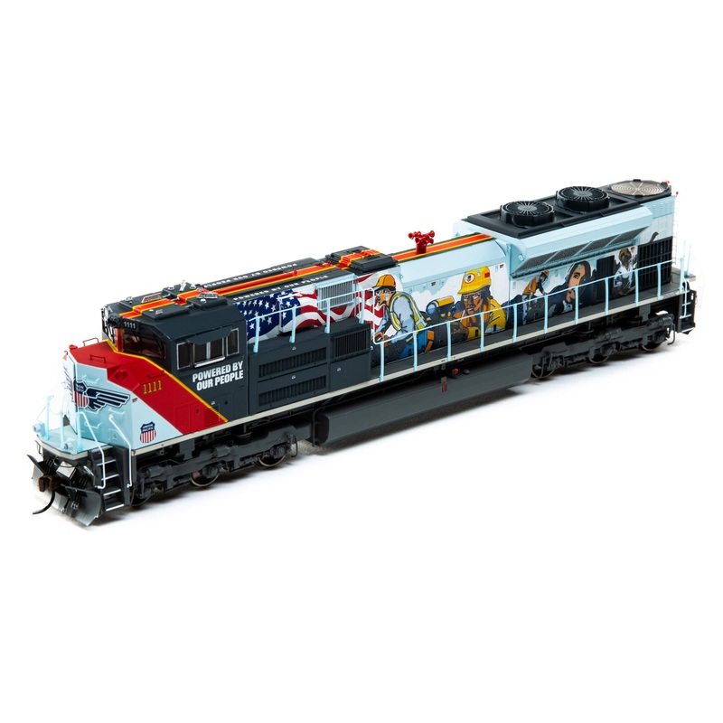 Athearn Genesis G01111 HO Scale SD70ACe Union Pacific "Powered by Our People" UP 1111 DCC Sound