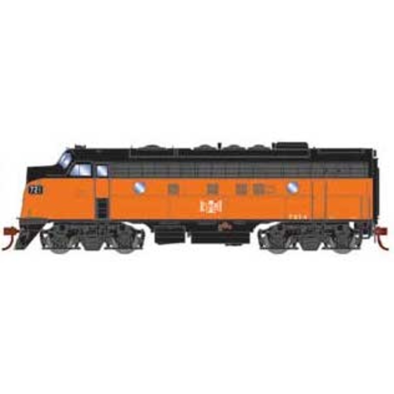 Athearn Genesis G19349 HO Scale F7A Bessemer & Lake Erie B 721A