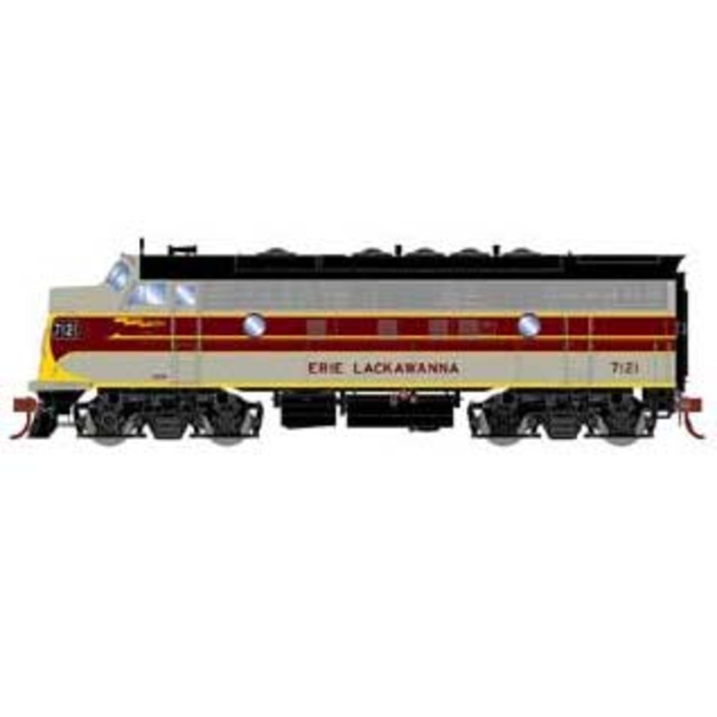 Athearn Genesis G19355 HO Scale F7A Erie Lackawanna Freight EL 7121
