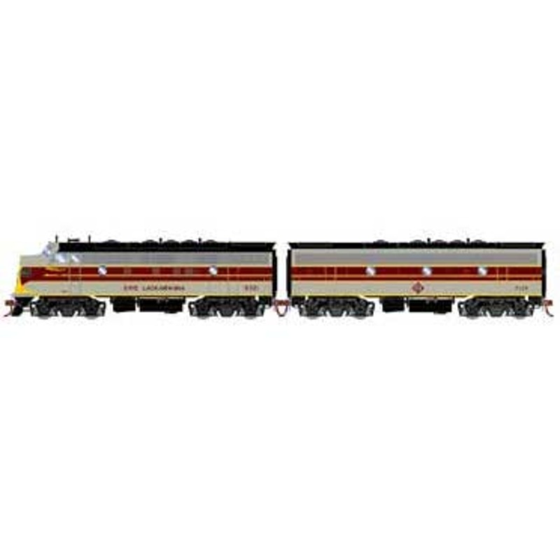 Athearn Genesis G19358 HO Scale F7A/F7B Erie Lackawanna Freight EL 6321/7133