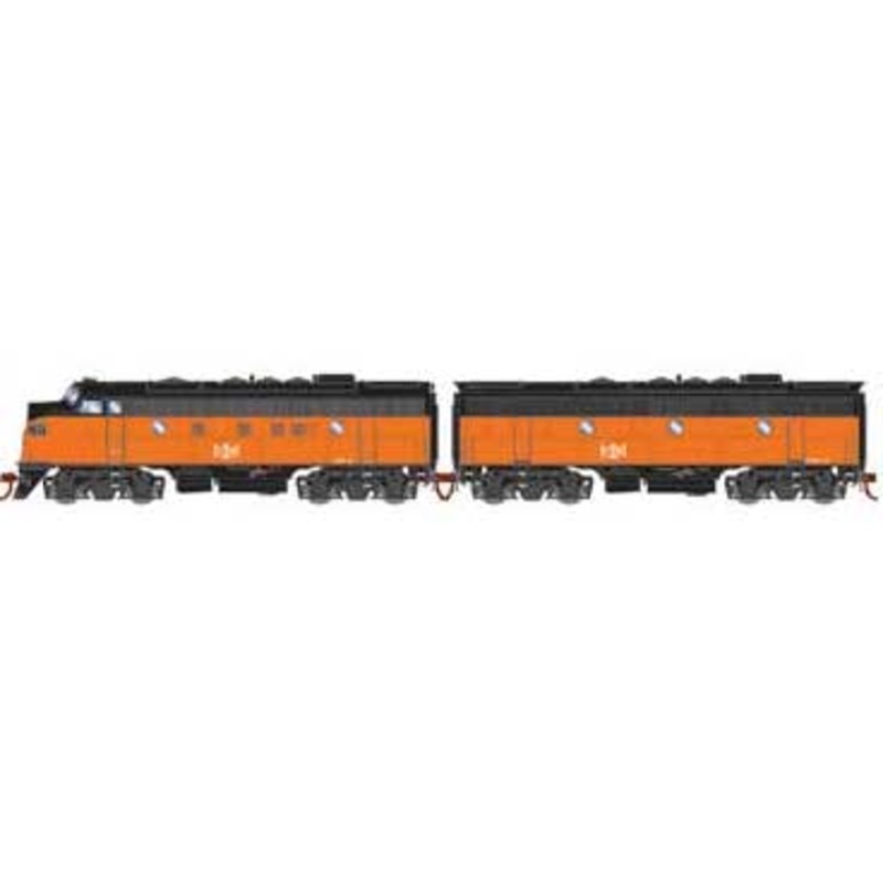 Athearn Genesis G19551 HO Scale F7A/F7B Bessemer & Lake Erie B 727A/721B DCC Sound DCC Sound