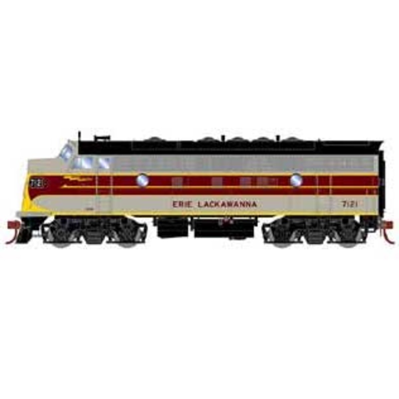 Athearn Genesis G19555 HO Scale F7A Erie Lackawanna EL 7121 DCC Sound