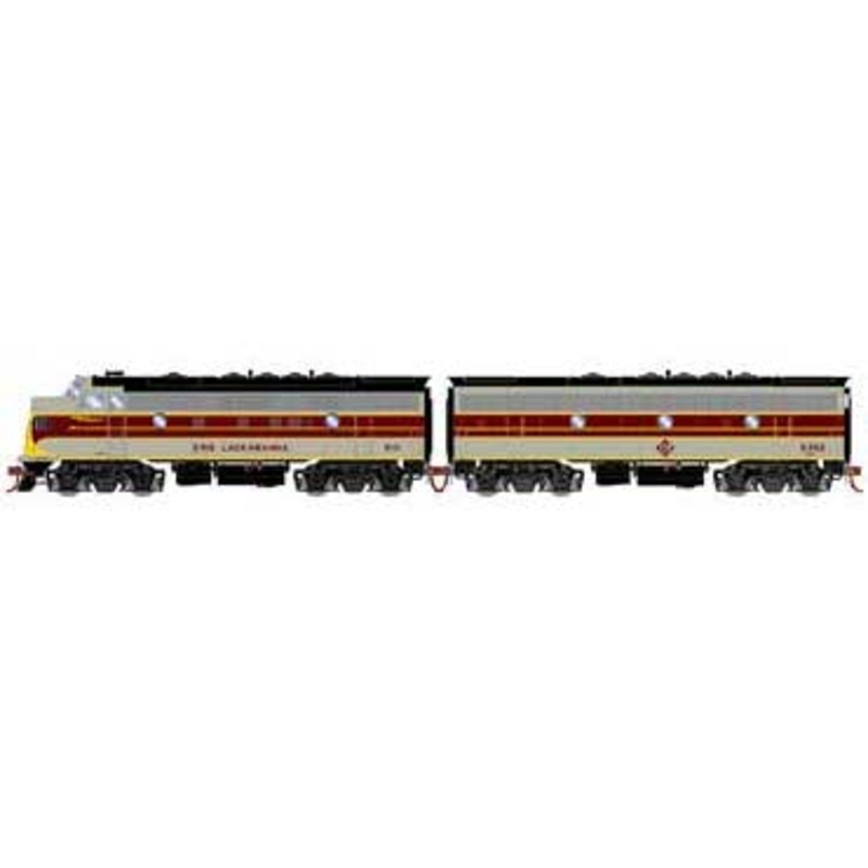 Athearn Genesis G19557 HO Scale F7A/B Erie Lackawanna EL 6111/6352 DCC Sound