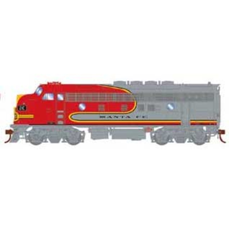 Athearn Genesis G19559 HO Scale F7A Santa Fe Warbonnet ATSF 21C DCC Sound