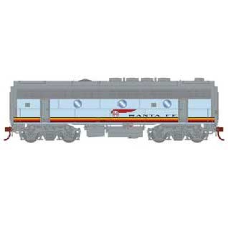 Athearn Genesis G19560 HO Scale F7B Santa Fe Warbonnet ATSF 21A DCC Sound