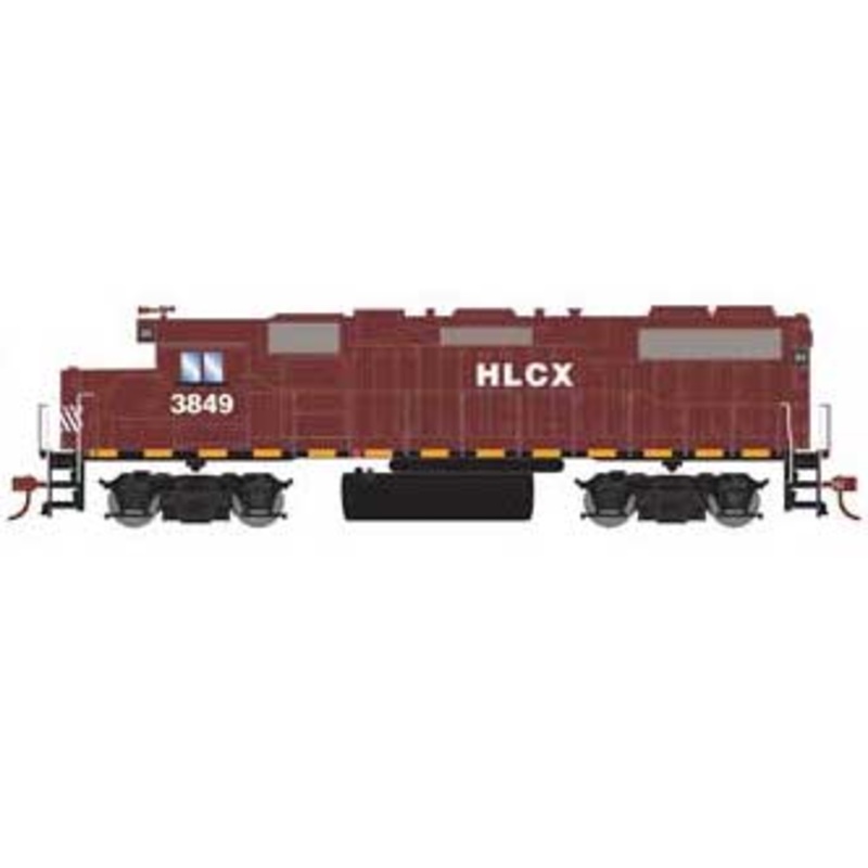 Roundhouse 12630 HO Scale GP38-2 HELM Leasing HLCX 3849 with DCC