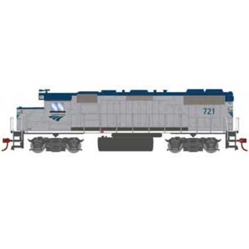 Roundhouse 12633 HO Scale GP38-2 Amtrak 721 with DCC