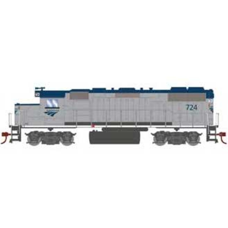 Roundhouse 12634 HO Scale GP38-2 Amtrak 724 with DCC