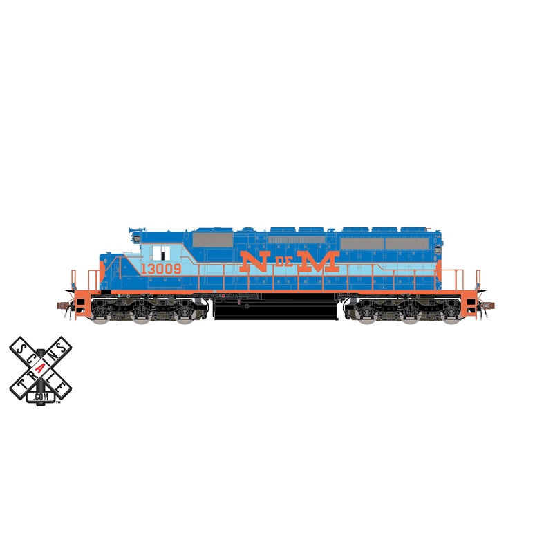 ScaleTrains 32819 Rivet Counter HO Scale EMD SD40-2 N de M 13009 DCC Sound