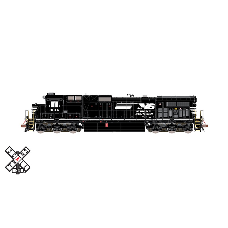 ScaleTrains 32845 Rivet Counter HO Scale GE Dash 9-40C Norfolk Southern NS 8814 DCC LokSound