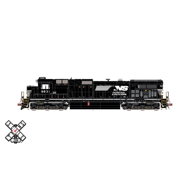 ScaleTrains 32849 Rivet Counter HO Scale GE Dash 9-40C Norfolk Southern NS 8831 DCC LokSound