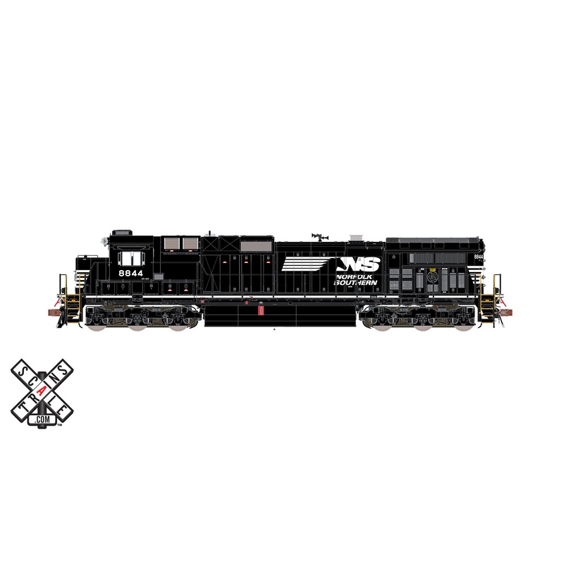 ScaleTrains 32851 Rivet Counter HO Scale GE Dash 9-40C Norfolk Southern NS 8844 DCC LokSound