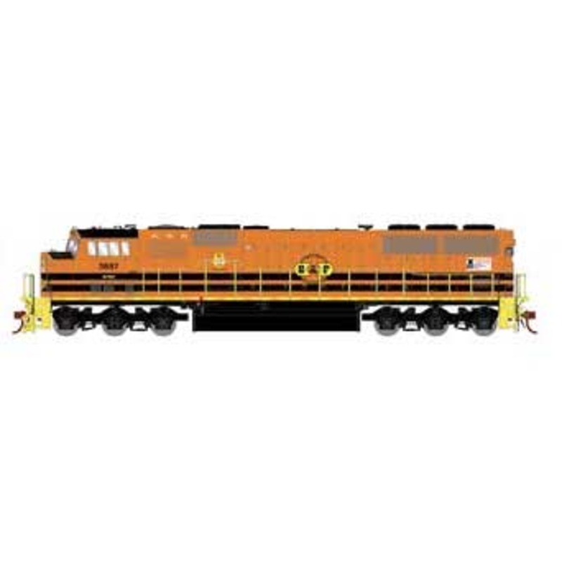 Athearn Genesis G8511 HO Scale EMD SD60 Diesel Buffalo & Pittsburgh 3887 DCC Sound