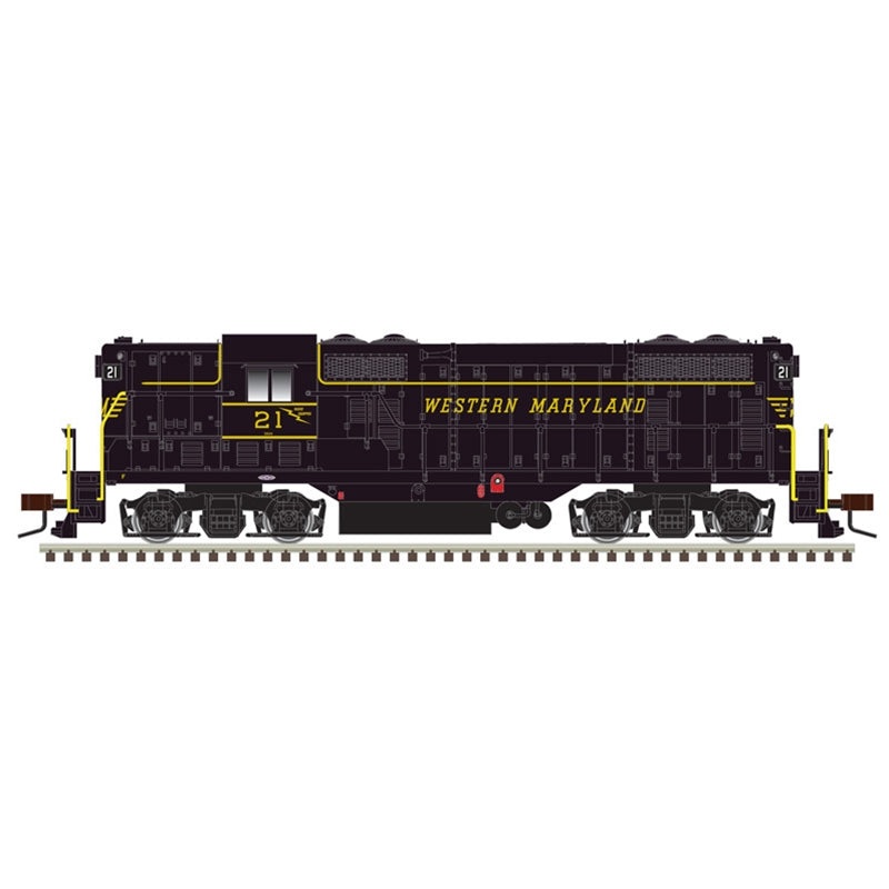 Atlas 10003940 HO Scale EMD GP7 Diesel Western Maryland WM 21