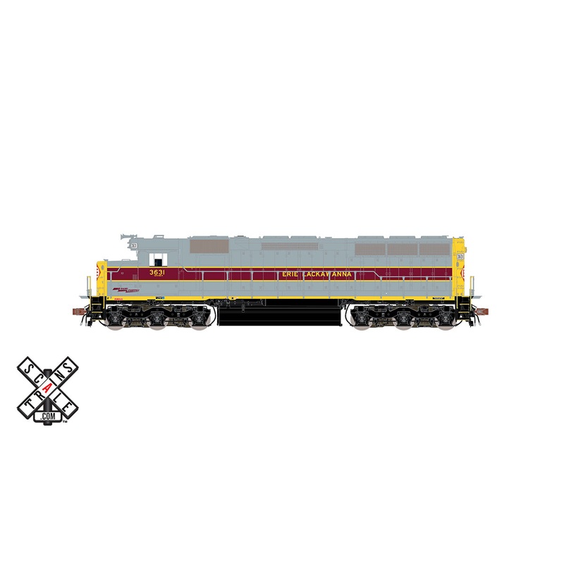 ScaleTrains 32908 HO Scale EMD SD45 Erie Lackawanna EL 3631 DCC Sound