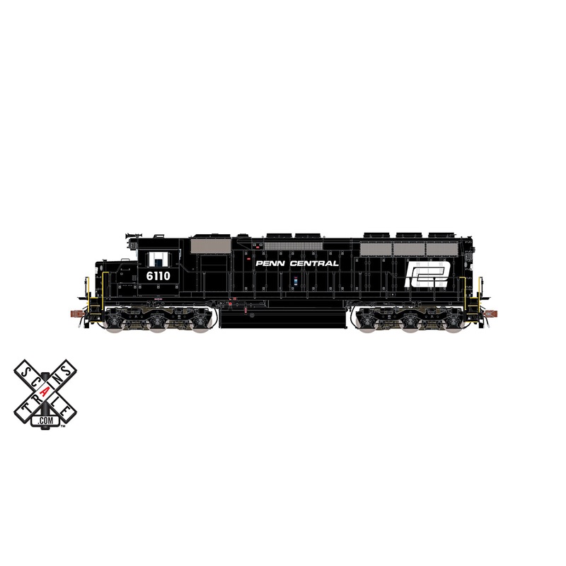 ScaleTrains 32912 HO Scale EMD SD45 Penn Central PC 6110 DCC Sound