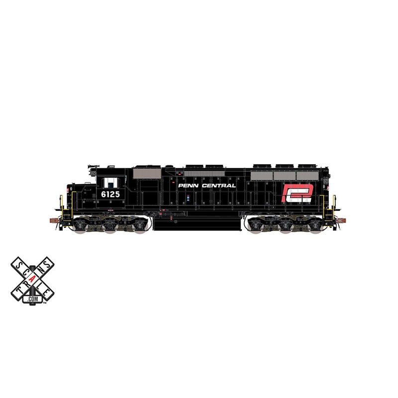 ScaleTrains 32914 HO Scale EMD SD45 Penn Central (Red P) PC 6125 DCC Sound
