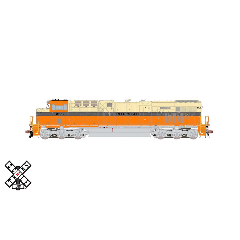 ScaleTrains 33089 Rivet HO GE ES44AC GEVo Norfolk Southern Interstate NS 8105 DCC Sound