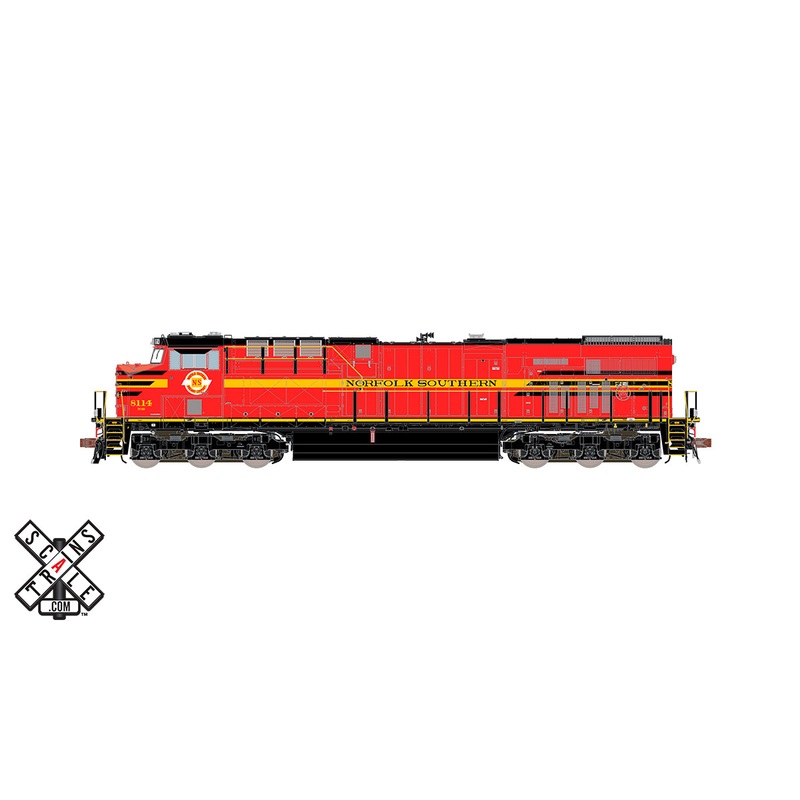 ScaleTrains 33091 Rivet HO GE ES44AC GEVo Norfolk Southern Origional NS 8114 DCC Sound