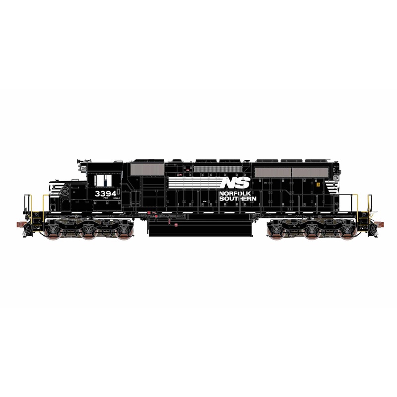 ScaleTrains Rivet 40797 HO Scale EMD SD40-2 Norfolk Southern NS 3394 - DCC & Sound (with Ditch Lights)