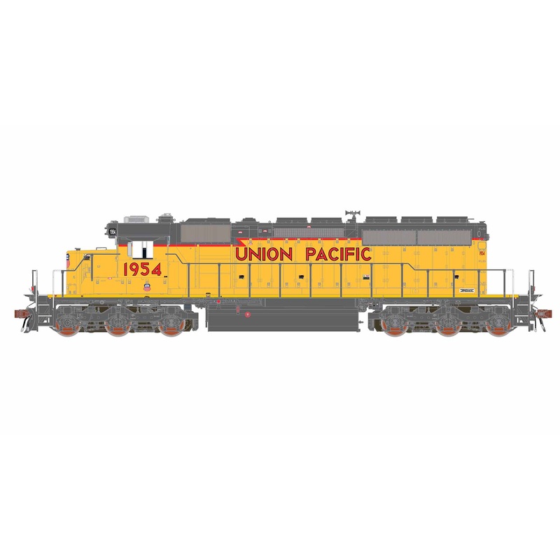 ScaleTrains Rivet 40807 HO Scale EMD SD40-2 Union Pacific UP 1954 - DCC & Sound (SD40N Rebuild 88" Nose)