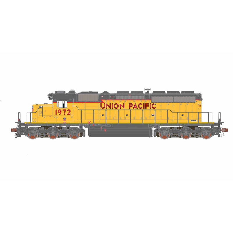 ScaleTrains Rivet 40809 HO Scale EMD SD40-2 Union Pacific UP 1972 - DCC & Sound (SD40N Rebuild 88" Nose)