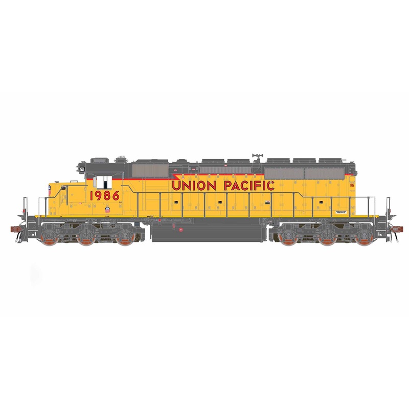 ScaleTrains Rivet 40812 HO Scale EMD SD40-2 Union Pacific UP 1986 - DC (SD40N Rebuild 88" Nose)