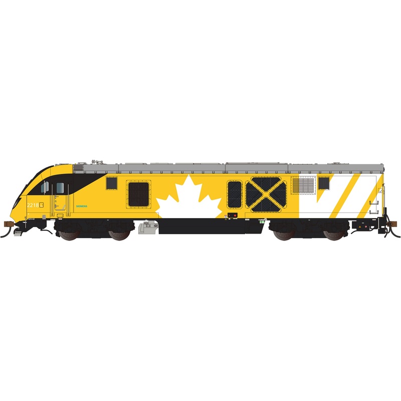 Bachmann 69002 HO Scale Siemens SCV-42 Charger VIA Rail Canada 2218 DCC WOWSound (Lumi Scheme)