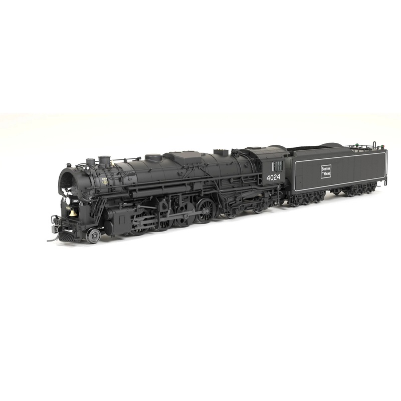 BLI 7884 HO Scale T1b Berkshire 2-8-4 Steam Loco Boston & Maine B&M 4023 Paragon4