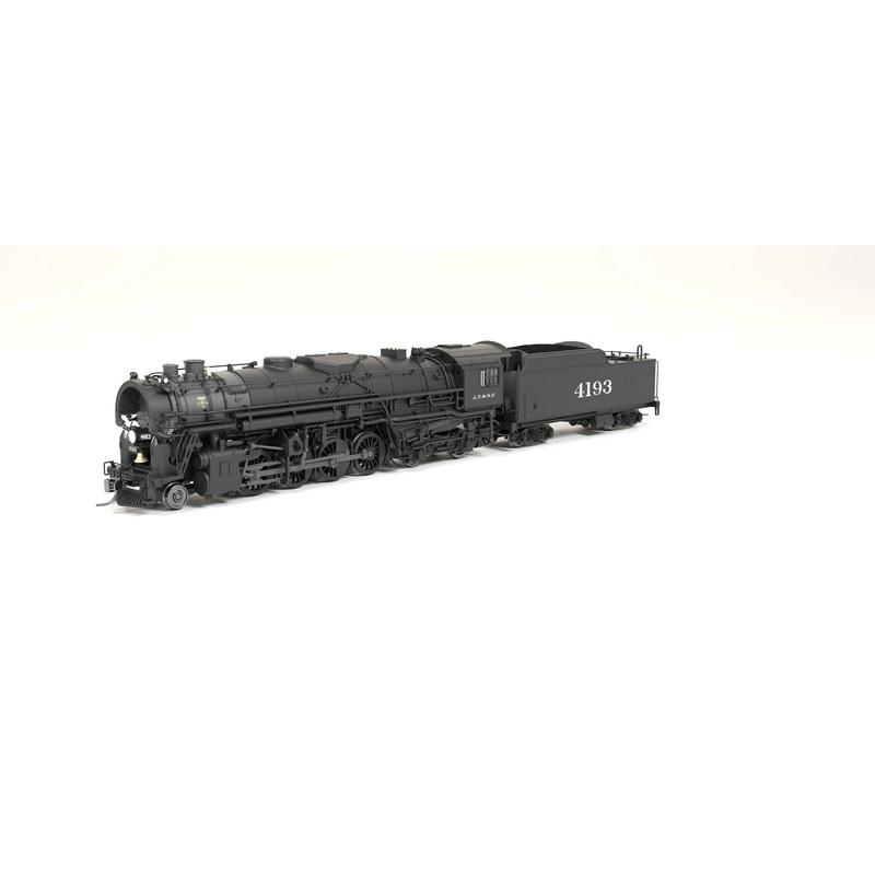 BLI 7890 HO Scale T1a Berkshire 2-8-4 Steam Loco Santa Fe ATSF 4193 Paragon4