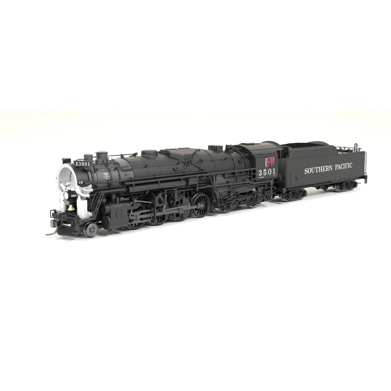 BLI 7905 HO Scale T1a Berkshire 2-8-4 Steam Loco Southern Pacific SP 3504 Stealth