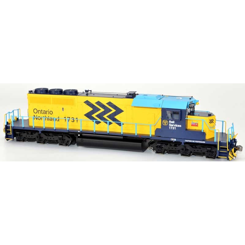 Bowser 25334 HO Scale GMD SD40-2 Diesel Ontario Northland ONT 1733 - DC