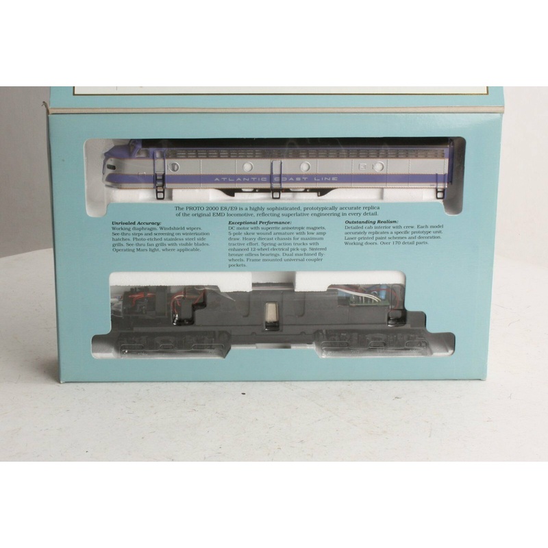 Life-Like 433-8183 HO Scale Proto 2000 EMD E8A Diesel Atlantic Coast Line ACL 500 - NOS