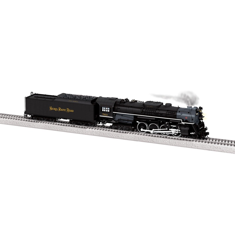 Lionel 2562052 HO Scale 2-8-4 Berkshire Steam Loco Nickel Plate Road 763 - DC (with Mars Light)