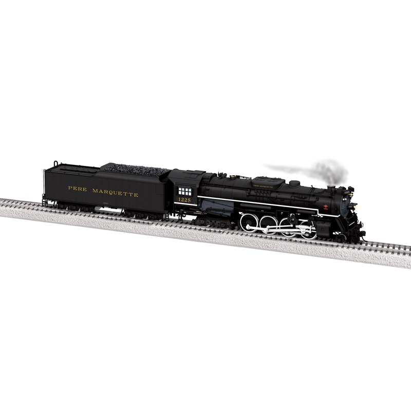 Lionel 2562080 HO Scale 2-8-4 Berkshire Steam Loco Pere Marquette 1225 - DC