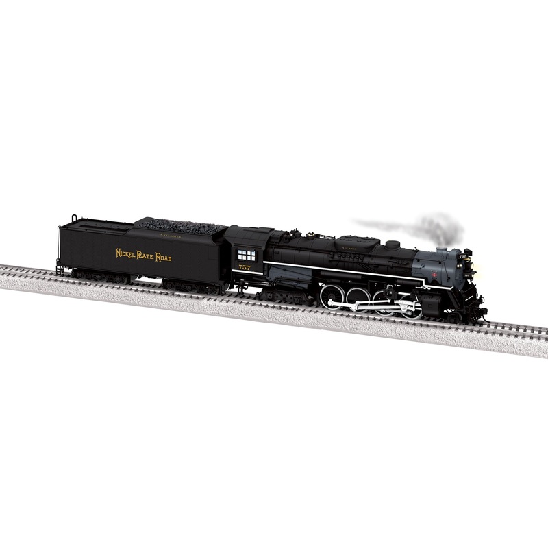 Lionel 2572051 HO Scale 2-8-4 Berkshire Steam Loco Nickel Plate Road NKP 757 with DCC & Sound (with Mars Light)