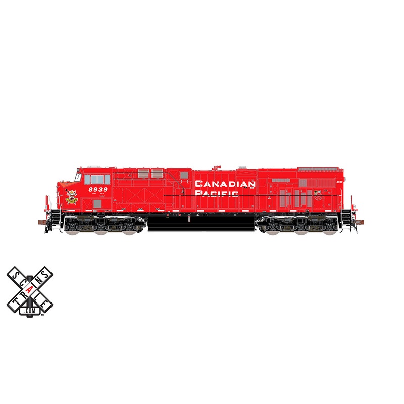 ScaleTrains 33065 Rivet HO Scale GE ES44AC DRF-44 GEVo Canadian Pacific " Strahconas" CP 8939 DCC