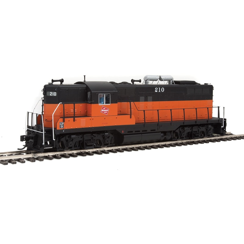 Walthers Proto 920-40878 HO Scale EMD GP9 Milwuakee Road MILW 210 DCC LokSound - Like New USED