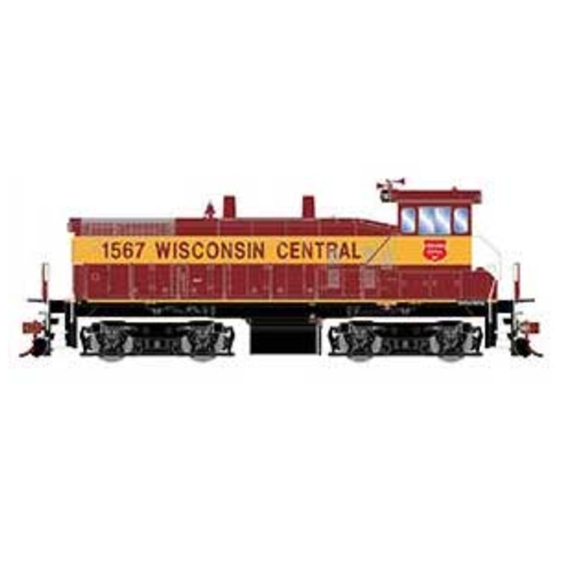 Athearn 28656 HO Scale EMD SW1500 Wisconsin Central WC 1567