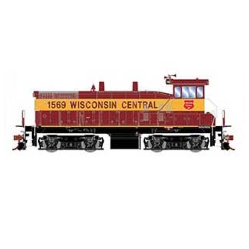 Athearn 28658 HO Scale EMD SW1500 Wisconsin Central WC 1569