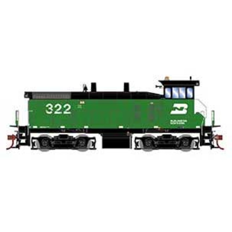 Athearn 28667 HO Scale EMD SW1500 Burlington Northern BN 322
