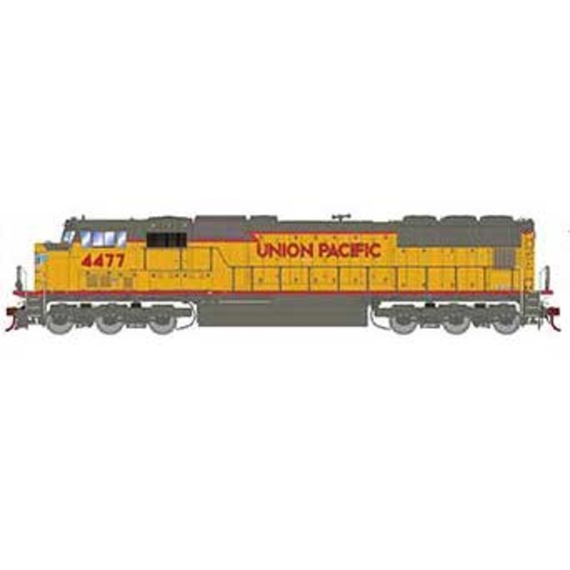 Athearn Genesis G75721 HO Scale SD70 Union Pacific Lightning Stripe UP 4477