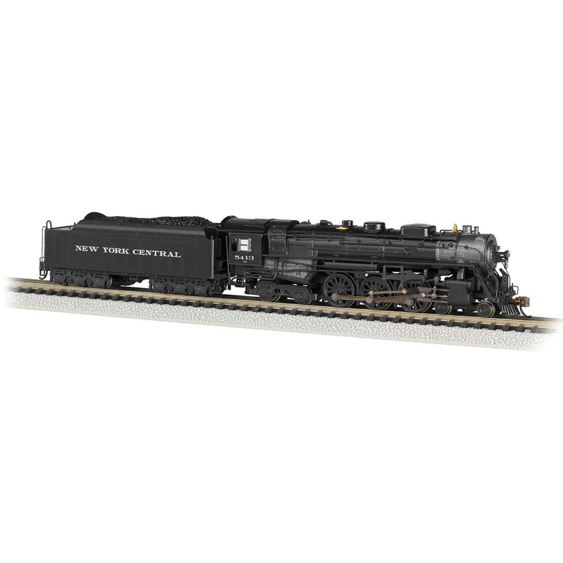 Bachmann 53602 HO Scale 4-6-4 Hudson Steam Loco New York Central NYC 5413 with DCC and WOWSound