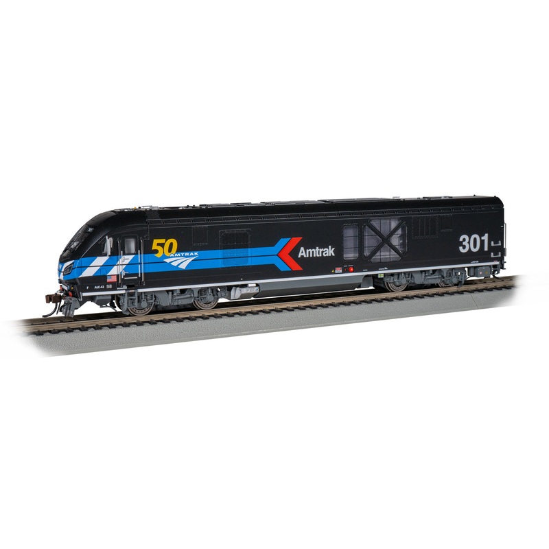 Bachmann 68303 HO Scale Siemens ALC-42 Charger Amtrak 301 "50th"  DCC WOWSound