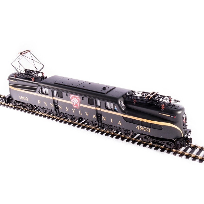 BLI 757 HO Scale GG1 Electric Brunswick Single Stripe PRR 4903 DCC QSI Sound - Like New USED